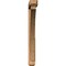 Ekena Millwork Thorton Craftsman Smooth Bracket w/ Offset Brace, Western Red Cedar, 5 1/2"W x 48"D x 48"H BKT0604X48X48THR04SWR - alternate 3